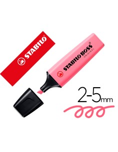CI | Rotulador Stabilo Boss Fluorescente 70 Pastel Fucsia...