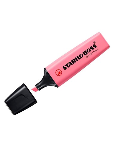 CI | Rotulador Stabilo Boss Fluorescente 70 Pastel Fucsia Helado