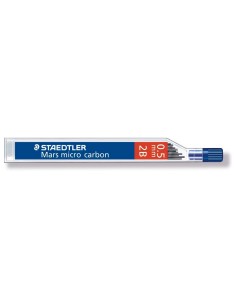 CI | Minas staedtler mars micro grafito 0,5 mm 2b tubo... 2
