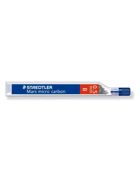 CI | Minas staedtler mars micro grafito 0,5 mm b tubo con 12 unidades