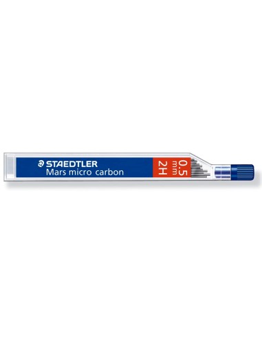 CI | Minas staedtler mars micro grafito 0,5 mm 2h tubo con 12 unidades
