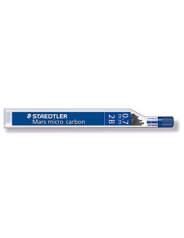 CI | Minas staedtler mars micro grafito 0,7 mm 2b tubo con 12 unidades