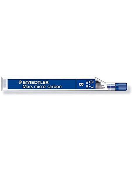 CI | Minas staedtler mars micro grafito 0,7 mm b tubo con 12 unidades