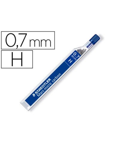 CI | Minas staedtler mars micro grafito 0,7 mm h tubo con 12 unidades