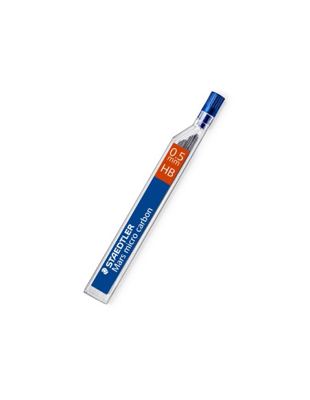 CI | Minas staedtler mars micro grafito 0,5 mm hb tubo con 12 minas