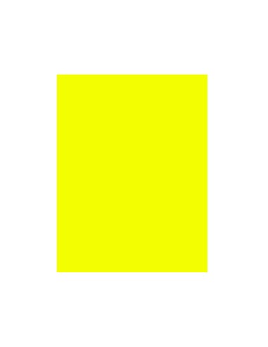 CI | Cartulina fluorescente amarilla 50x65 cm