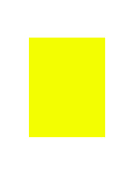 CI | Cartulina fluorescente amarilla 50x65 cm
