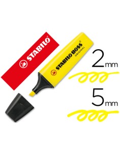 CI | Rotulador stabilo boss fluorescente 70 amarillo