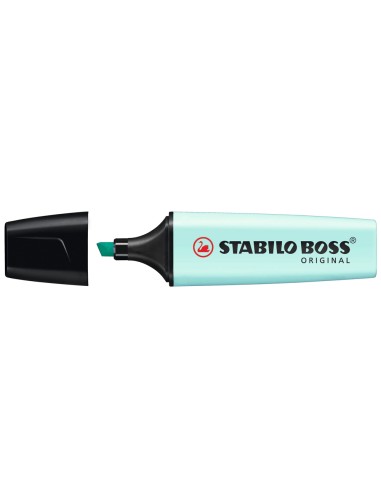 CI | Rotulador stabilo boss pastel fluorescente 70 toque de turquesa