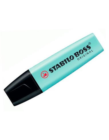 CI | Rotulador stabilo boss pastel fluorescente 70 toque de turquesa