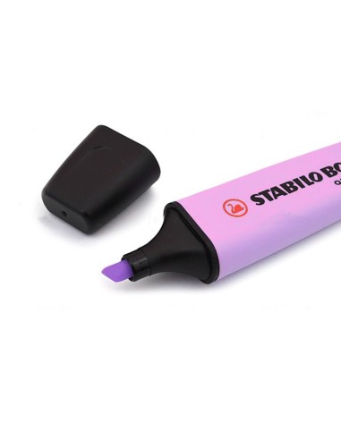 CI | Rotulador stabilo boss pastel fluorescente 70 brisa violeta
