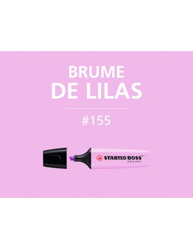 CI | Rotulador stabilo boss pastel fluorescente 70 brisa violeta