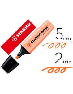 CI | Rotulador stabilo boss pastel fluorescente 70...