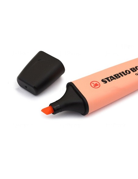 CI | Rotulador stabilo boss pastel fluorescente 70 melocoton sedoso