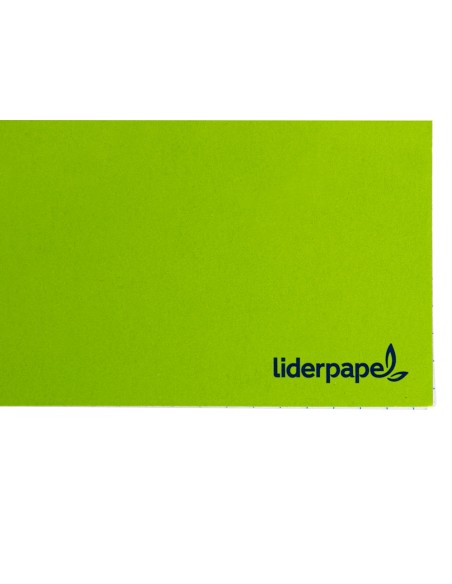 CI | Cuaderno espiral liderpapel bolsillo octavo apaisado smart tapa blanda 80h 60gr cuadro 4mm colores surtidos