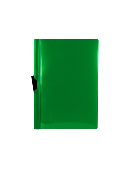 CI | Carpeta liderpapel dossier pinza lateral 35363 polipropileno din a4 verde 30 hojas pinza deslizante