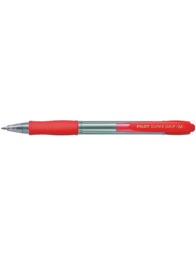 CI | Boligrafo pilot super grip rojo retractil...