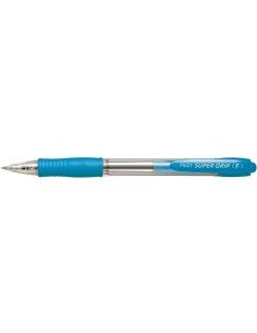CI | Boligrafo pilot super grip celeste -retractil... 2
