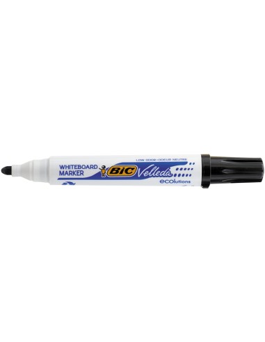 CI | Rotulador bic velleda para pizarra negro punta redonda 1,3 mm