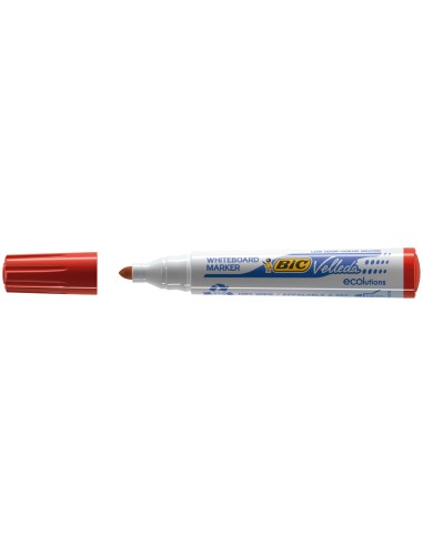CI | Rotulador bic velleda para pizarra rojo punta redonda 1,3 mm