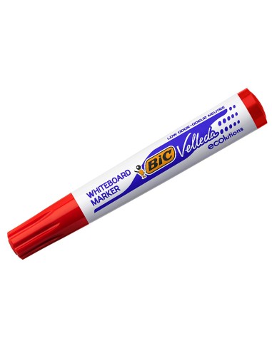 CI | Rotulador bic velleda para pizarra rojo punta redonda 1,3 mm