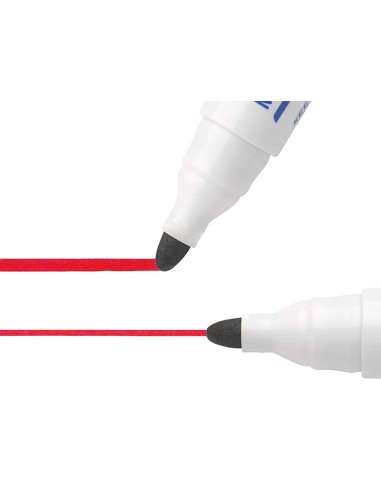 CI | Rotulador bic velleda para pizarra rojo punta redonda 1,3 mm