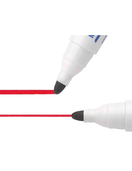 CI | Rotulador bic velleda para pizarra rojo punta redonda 1,3 mm