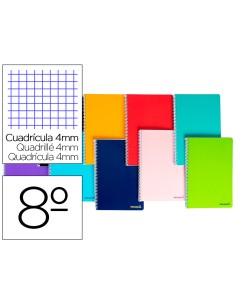 CI | Cuaderno espiral liderpapel bolsillo octavo smart...