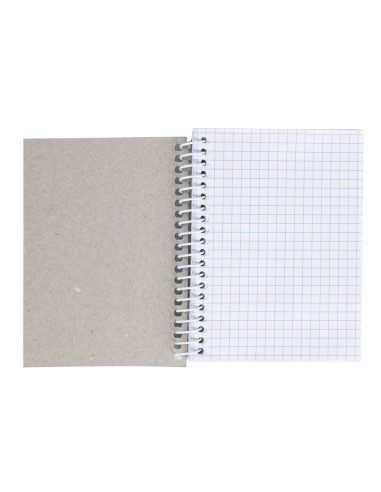 CI | Cuaderno espiral liderpapel bolsillo octavo smart tapa blanda 80h 60gr cuadro 4mm colores surtidos