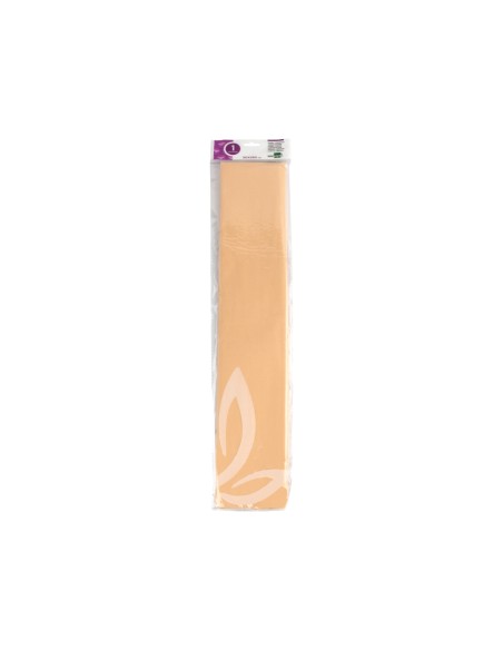 CI | Papel crespon liderpapel 50 cm x 2.5m 34g/m2 salmon