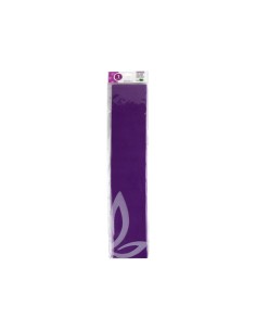 CI | Papel crespon liderpapel 50 cm x 2.5m 34g/m2 violeta 2
