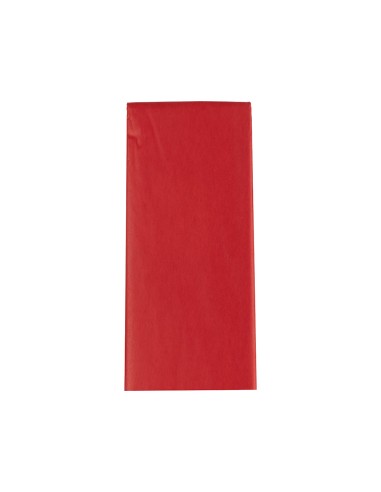 CI | Papel seda liderpapel 52x76cm 18g/m2 bolsa de 5 hojas rojo
