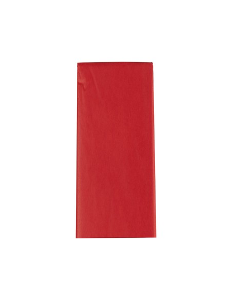 CI | Papel seda liderpapel 52x76cm 18g/m2 bolsa de 5 hojas rojo
