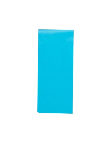 CI | Papel seda liderpapel 52x76cm 18g/m2 bolsa de 5 hojas celeste