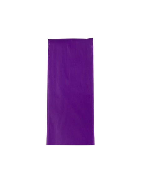 CI | Papel seda liderpapel 52x76cm 18g/m2 bolsa de 5 hojas violeta