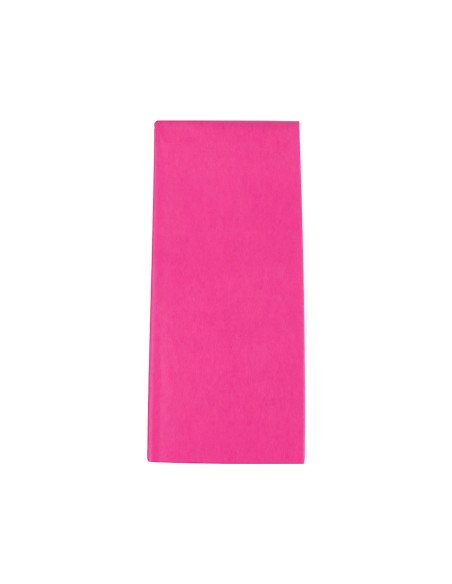CI | Papel seda liderpapel 52x76cm 18g/m2 bolsa de 5 hojas rosa fuerte