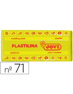 CI | Plastilina jovi 71 amarillo oscuro -unidad -tamaño...
