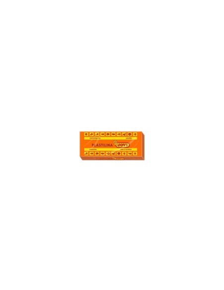 CI | Plastilina jovi 71 naranja -unidad -tamaño mediano