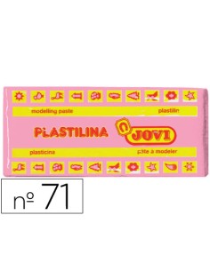 CI | Plastilina jovi 71 rosa -unidad -tamaño mediano