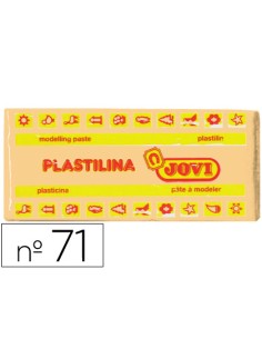 CI | Plastilina jovi 71 carne -unidad -tamaño mediano