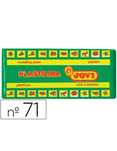 CI | Plastilina jovi 71 verde claro -unidad -tamaño mediano