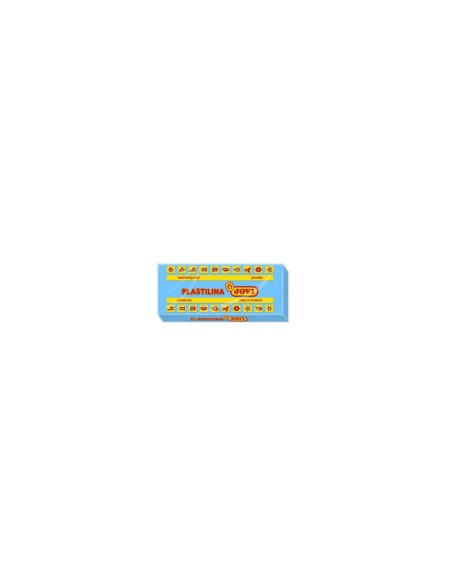 CI | Plastilina jovi 71 azul claro -unidad -tamaño mediano