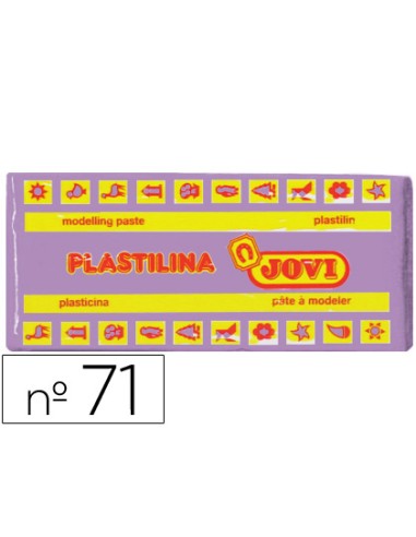 CI | Plastilina jovi 71 lila -unidad -tamaño mediano