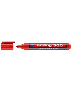 CI | Rotulador edding marcador permanente 300 rojo punta... 2