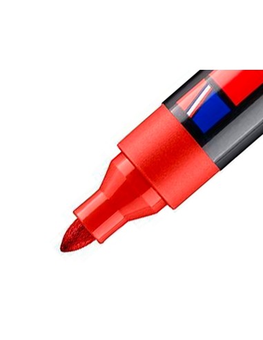 CI | Rotulador edding marcador permanente 300 rojo punta redonda 1,5-3 mm