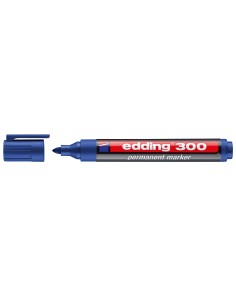 CI | Rotulador edding marcador permanente 300 azul punta... 2