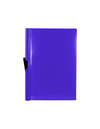 CI | Carpeta liderpapel dossier pinza lateral 45322 polipropileno din a4 azul 60 hojas pinza deslizante