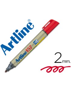 CI | Rotulador artline pizarra ek-157 rojo -punta redonda...