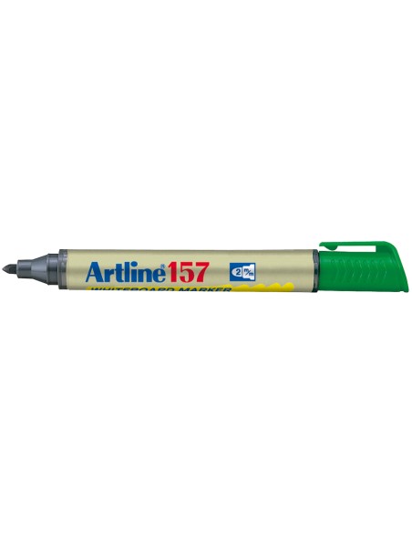 CI | Rotulador artline pizarra ek-157 verde -punta redonda 2 mm