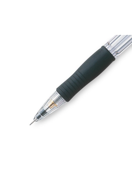 CI | Portaminas pilot super grip negro 0,5 mm sujecion de caucho